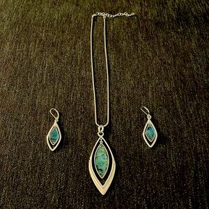 Necklace and Earrings